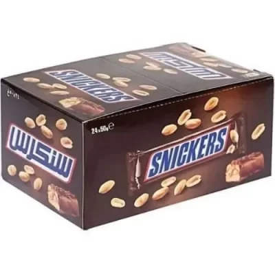 SNICKERS SINGLE OUTER 24 x 50G
