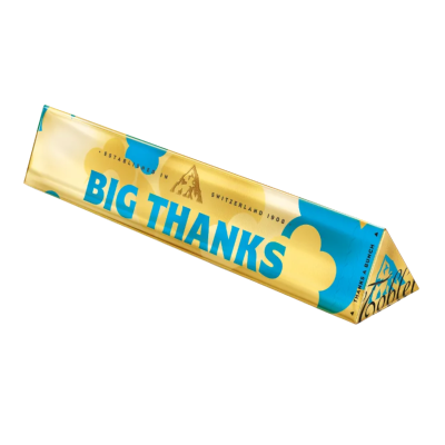 TOBLERONE MILK MESSAGES 360GM