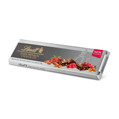 LINDT SLVR DRK BERY ALMND 300G