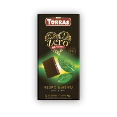 TORRAS?ZERO?DRK 72%?MINT?100GM