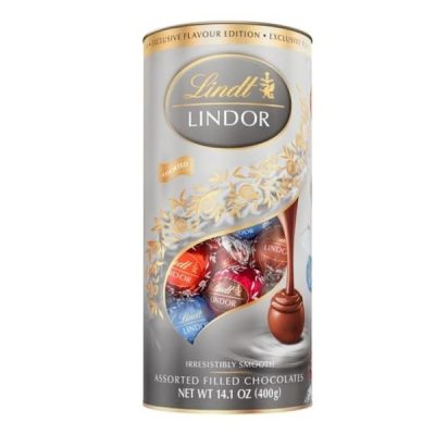 LINDOR ASSRTD SILVER TUBE 400G