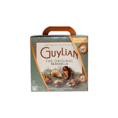 GUYLIAN SEASHELS(3+1)PK 4x250GM