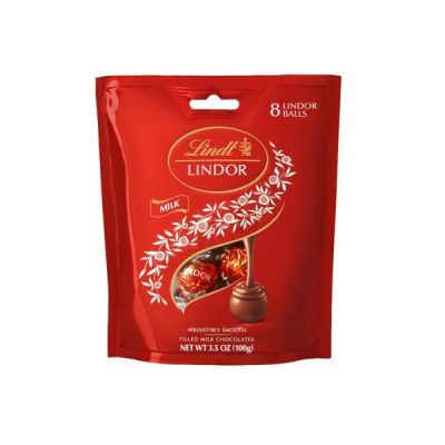 LINDT LINDOR MILK BAG 100GM