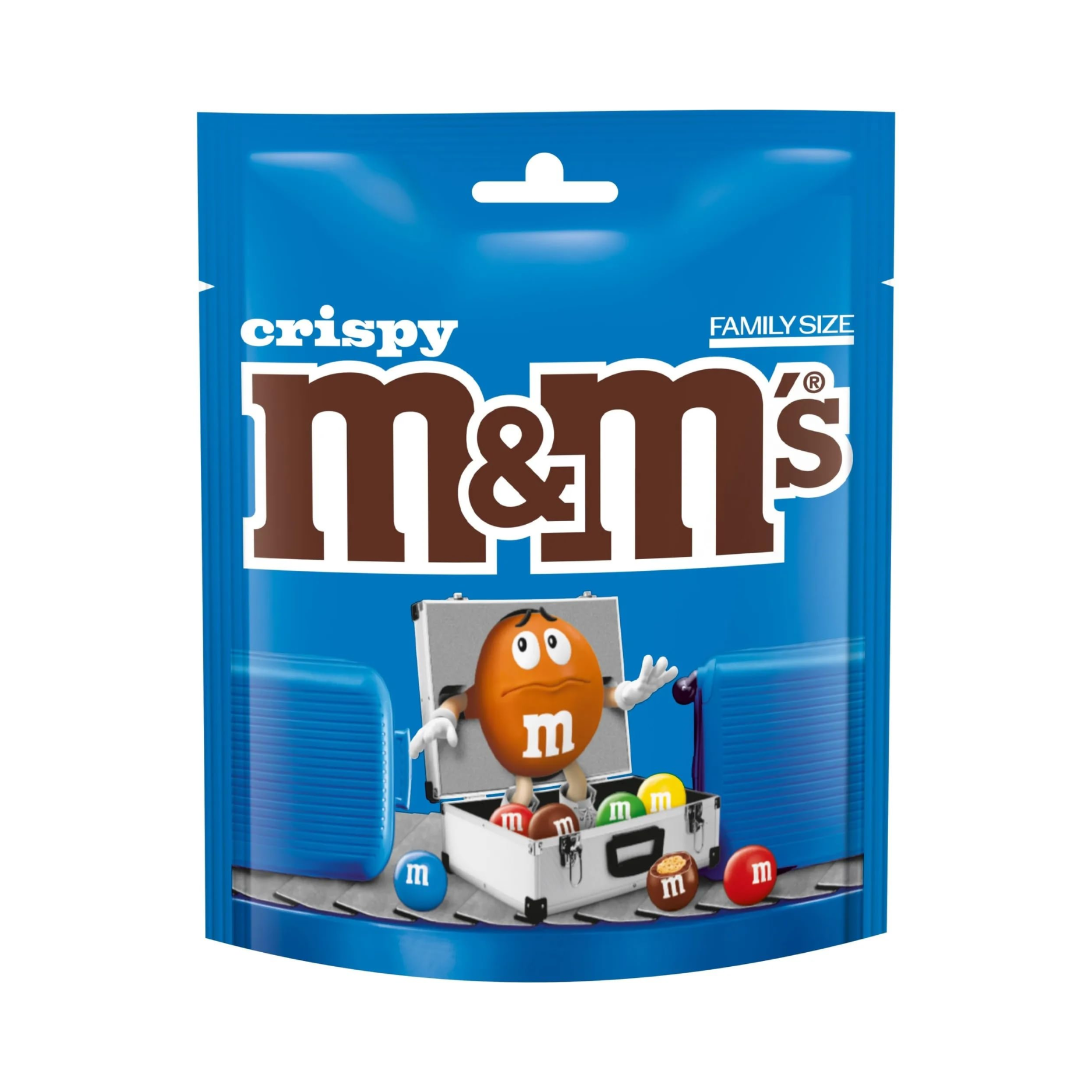 M&M'S CRISPY POUCH 281GM