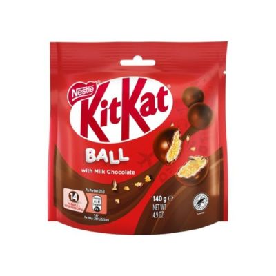 KITKAT BALL MLK SNACK BAG 140GM
