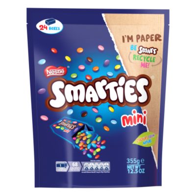 SMARTIES MINIS SHARNG BAG 355GM