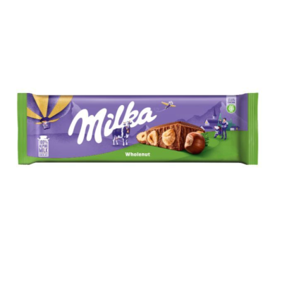 MILKA WHOLE NUTS 250G