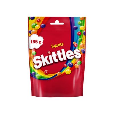 SKITTLES POUCH 195GM