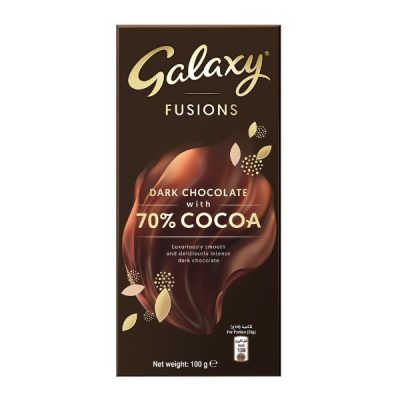GALAXY FUSIONS DARK CHOC 100GM