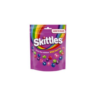 SKITTLES WILDBERRY POUCH 318GM
